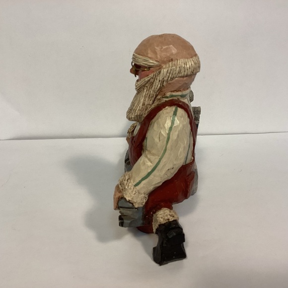Vintage 80’s  Zimmerman Santa building toys figure, made in Germany - Picture 2 of 9